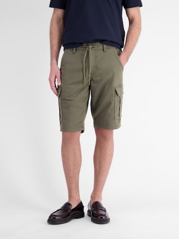 LERROS Regular Cargo trousers in Green: front