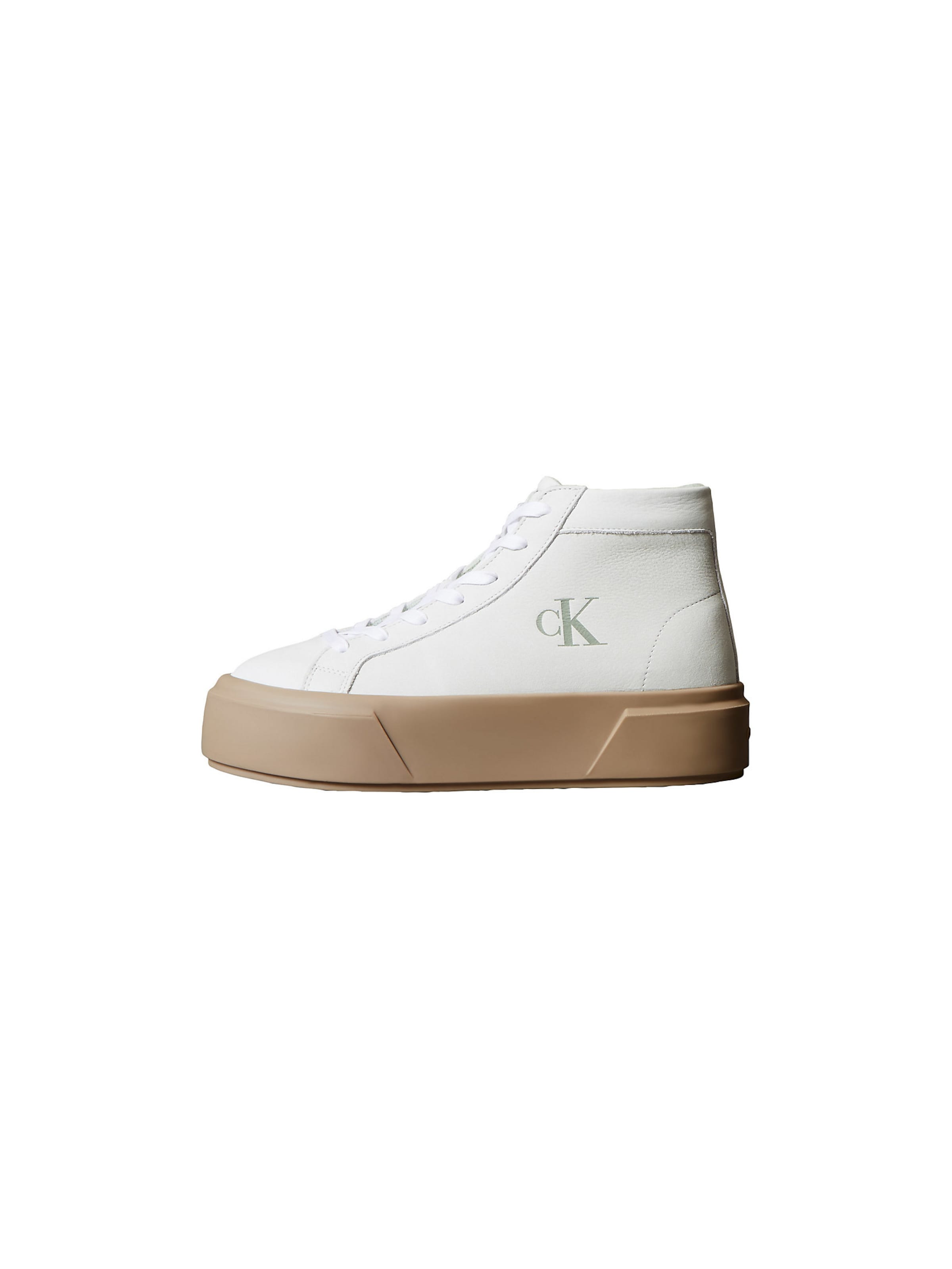 Calvin Klein High-top trainers in White: front