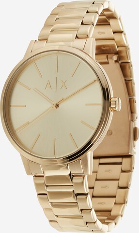 ARMANI EXCHANGE Analog Watch in Gold: front