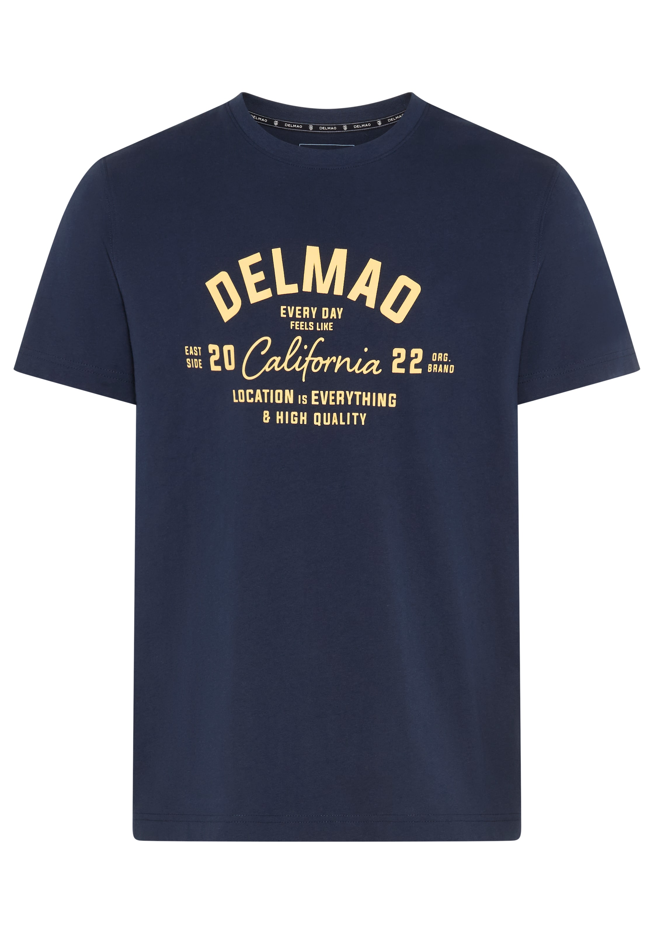 DELMAO T-Shirt in Blau: Vorderseite