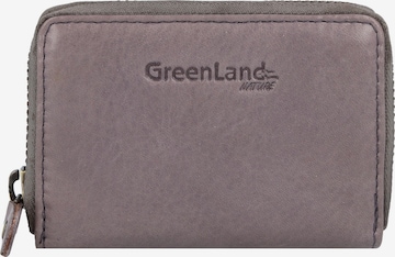 Greenland Nature Wallet in Purple: front