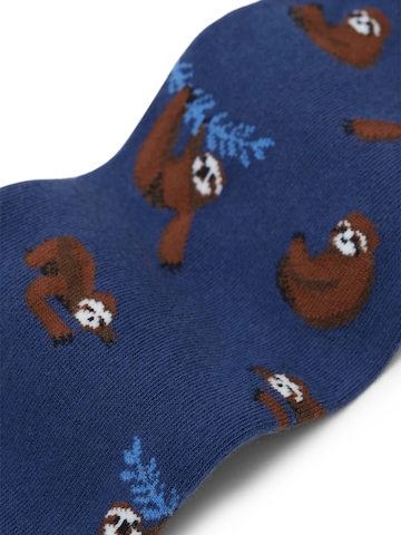 Von Jungfeld Socks 'Faultier Icon' in Blue