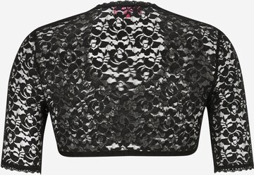 Blouse folklorique 'Talia' Krüger Madl en noir