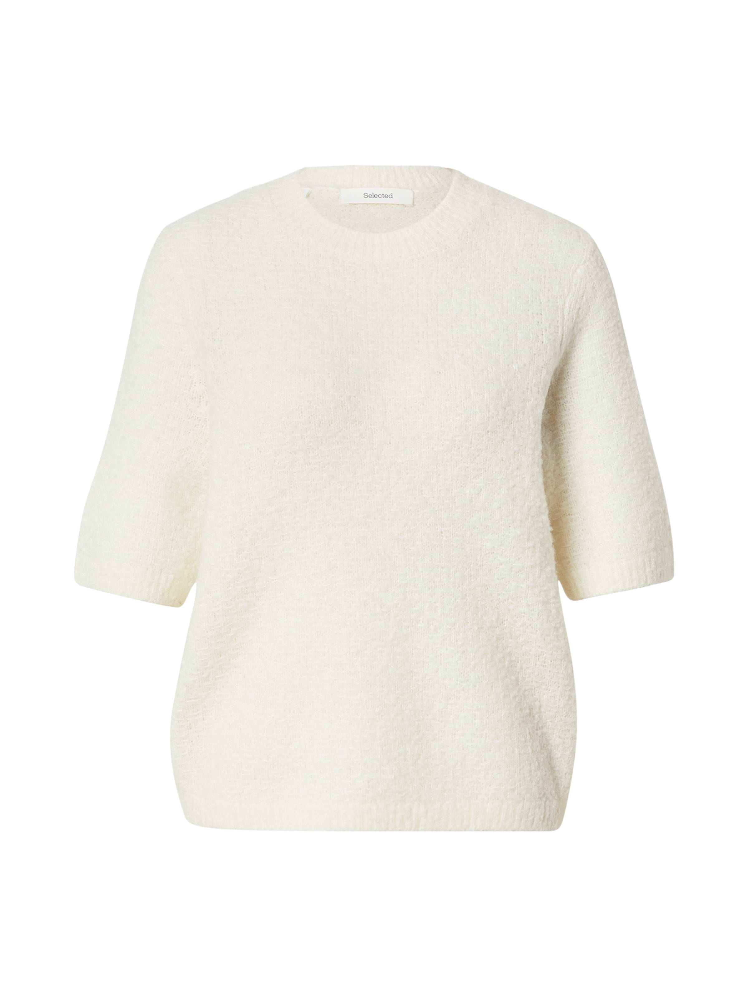 SELECTED Kampsun 'SLFLelou', värv valge: eest vaates