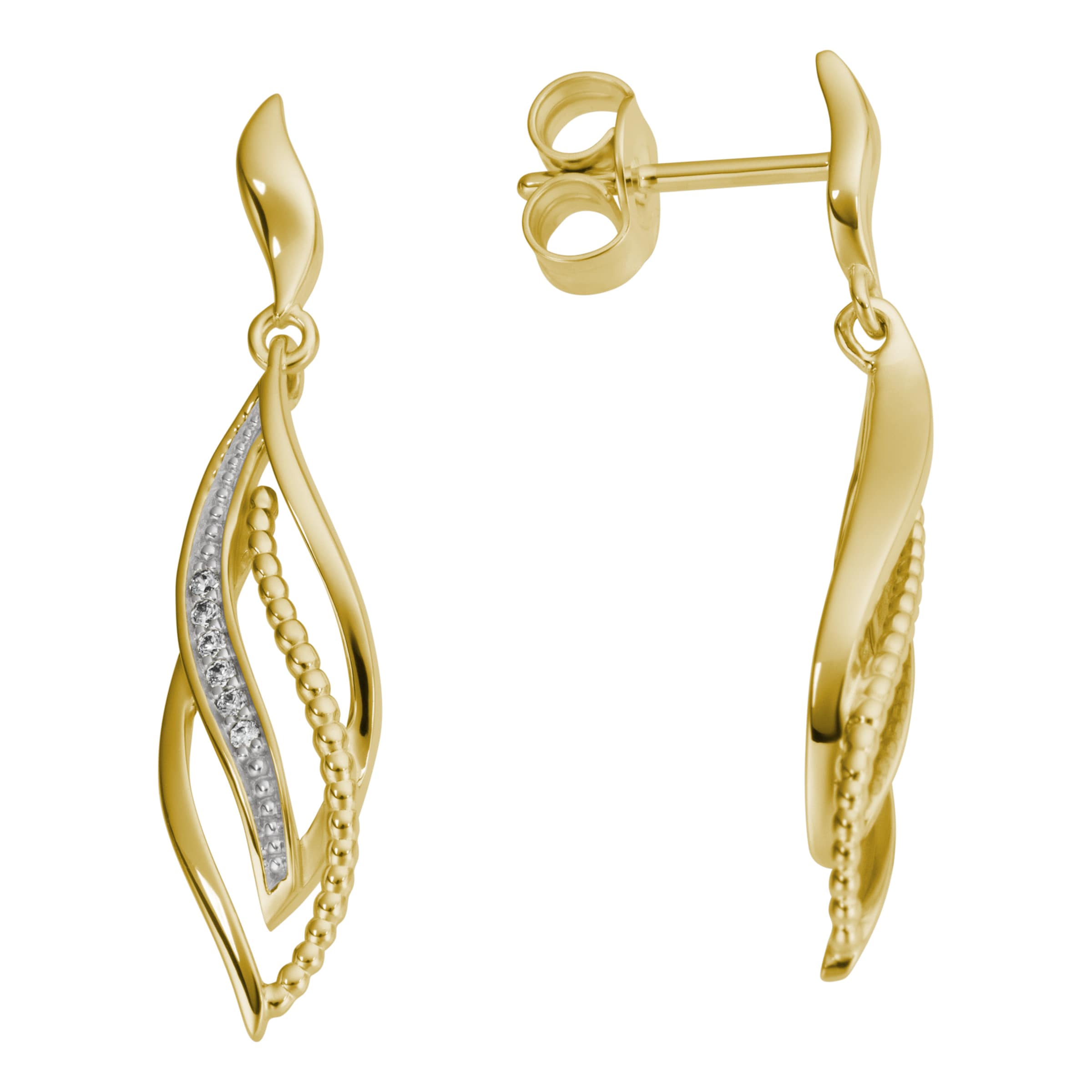 FIRETTI Earrings in Gold: front
