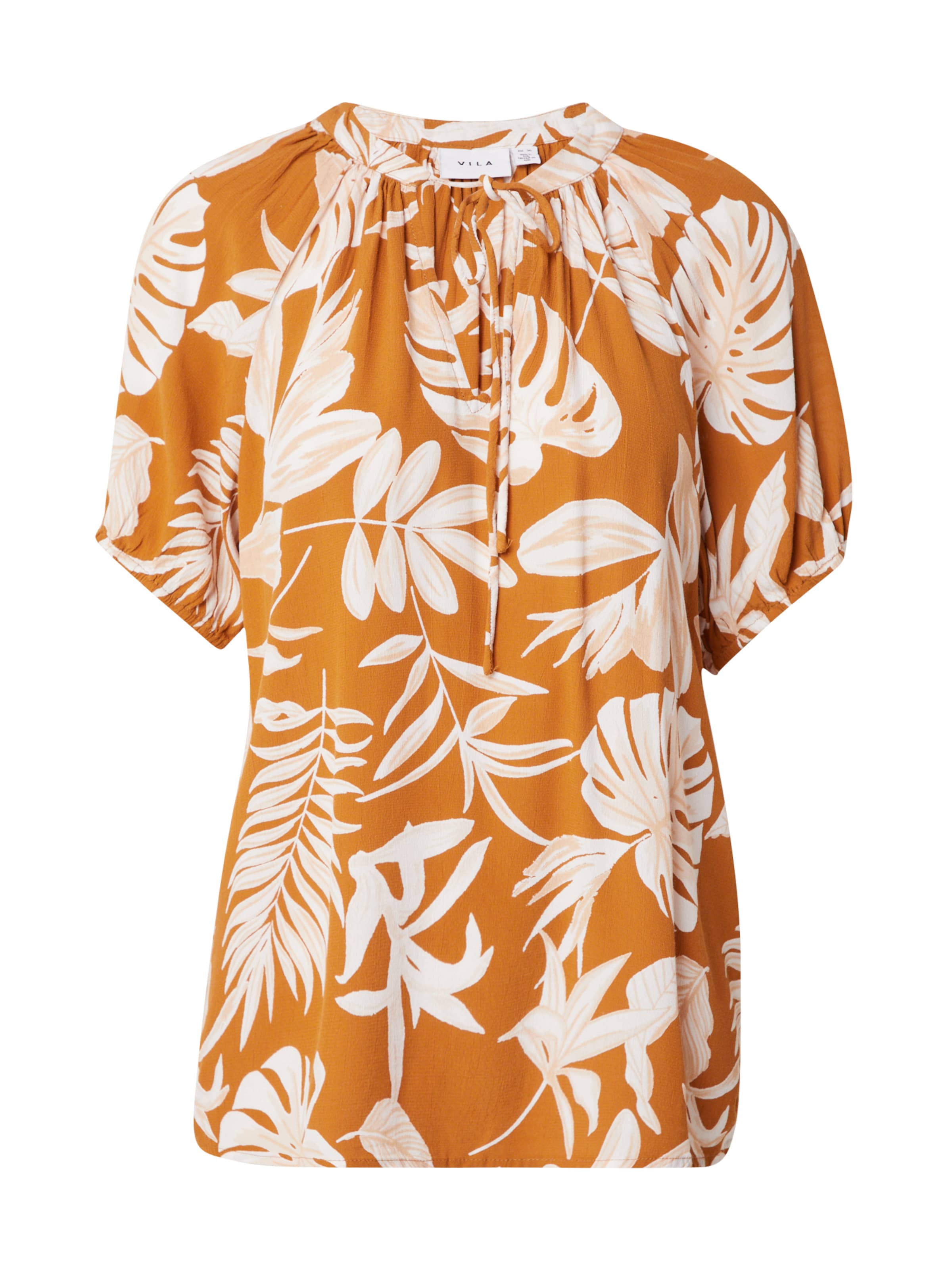 VILA Pusero 'TANTAN' värissä ruskea: etupuoli