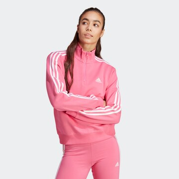 Felpa sportiva 'Essentials 3-Stripes ' di ADIDAS SPORTSWEAR in rosa