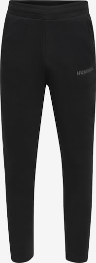 Hummel Hose 'Legacy' in dunkelgrau / schwarz, Produktansicht