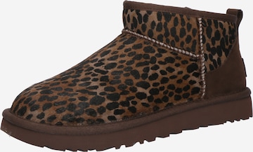 UGG Bootsit 'Classic Ultra Mini Caspian' värissä ruskea: etupuoli
