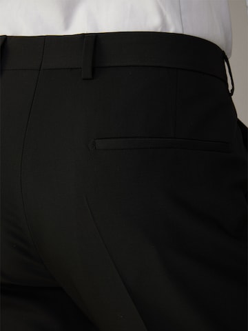 STRELLSON Slimfit Hose 'Madden' in Schwarz