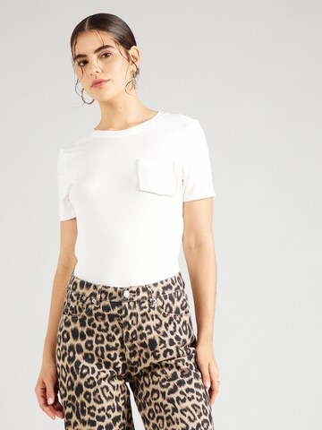VILA Shirt 'VIMASE' in Wit: voorkant