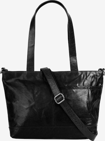 Spikes & Sparrow Shopper in Schwarz: Vorderseite