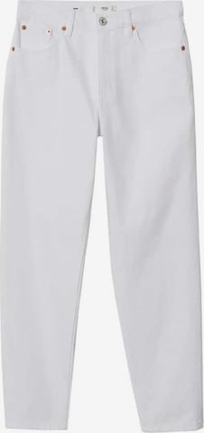 MANGO Regular Jeans in White: front