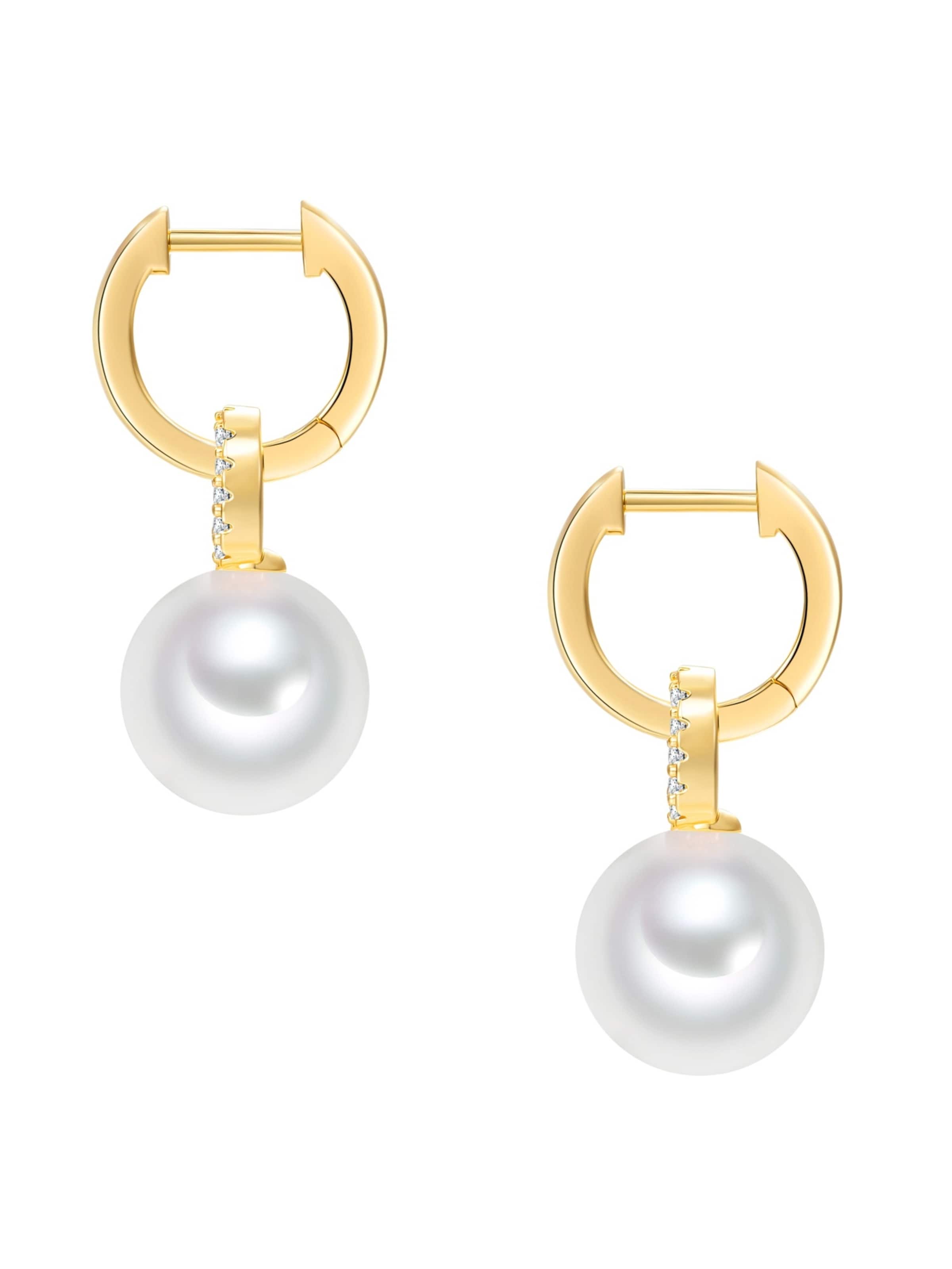 Lulu & Jane Earrings in White