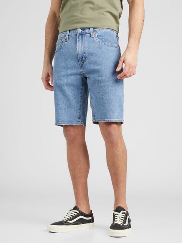 LEVI'S ® Regular Jeans '405 Standard Shorts' in Blauw: voorkant