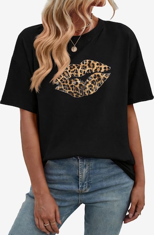 GORHEY Shirt in Zwart: voorkant