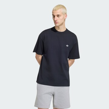 Maglietta 'Trefoil Essentials' di ADIDAS ORIGINALS in nero: frontale