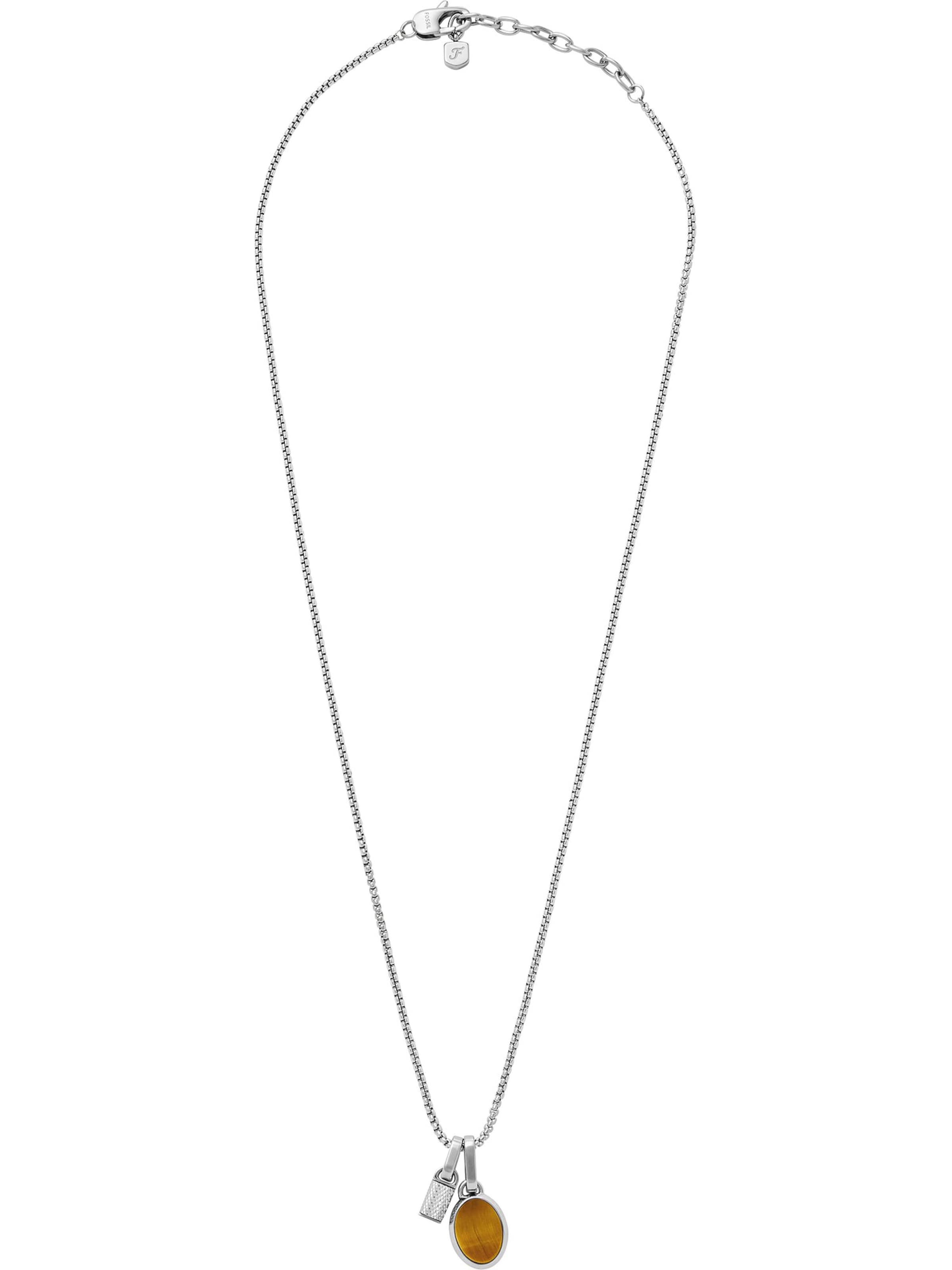 FOSSIL Kette in Silber: Vorderseite
