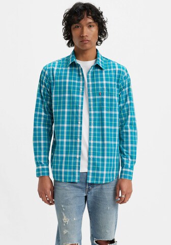 LEVI'S ® Hemd in Blau: Vorderseite