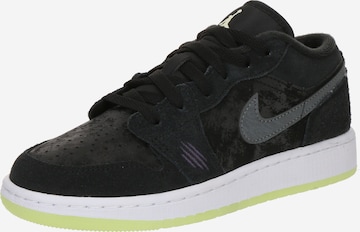 juoda Jordan Sportbačiai 'AIR JORDAN 1': priekis