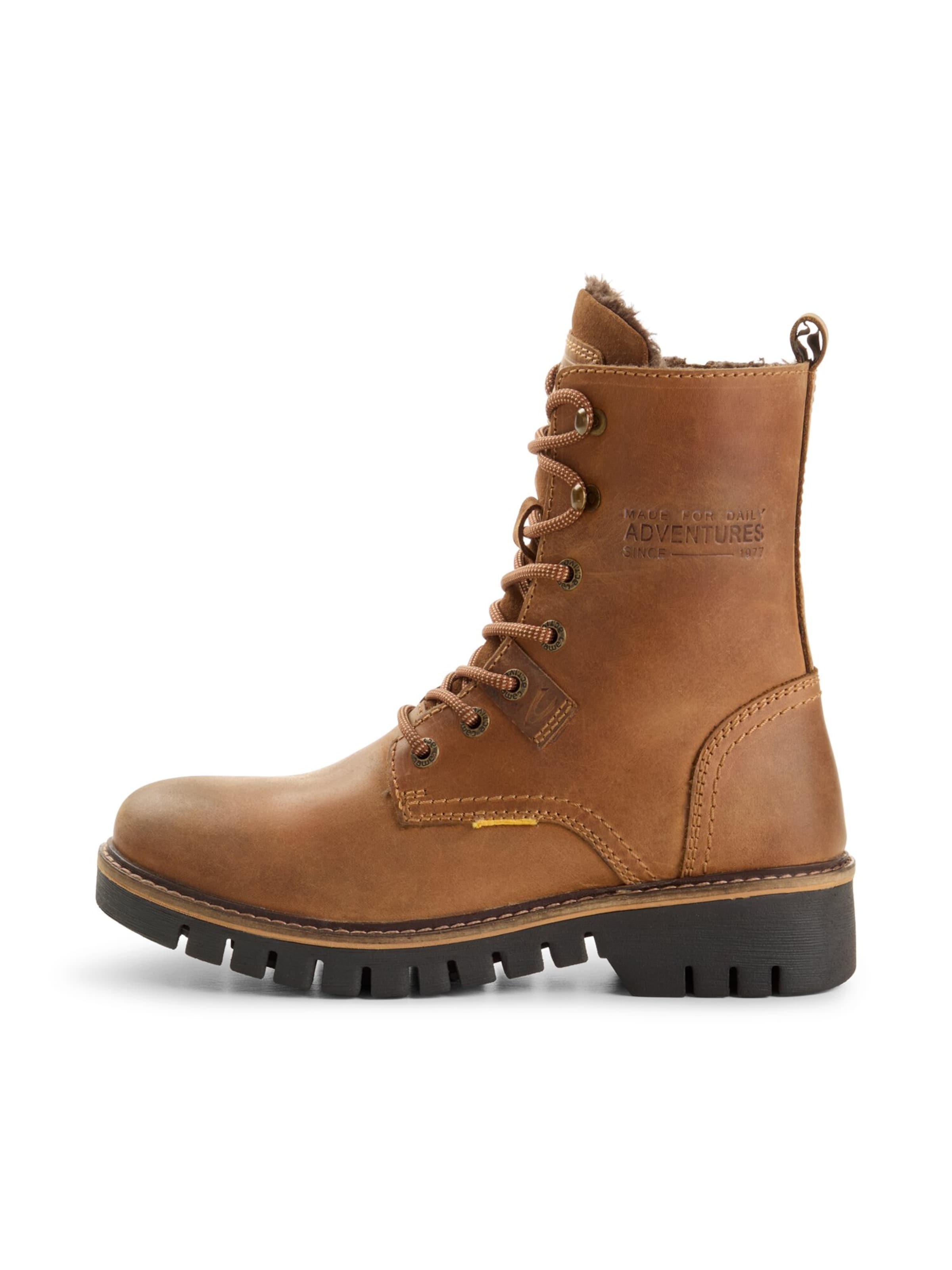 CAMEL ACTIVE Stiefelette aus echtem Leder in Braun: Vorderseite