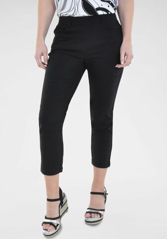 Navigazione Slim fit Pants in Black: front