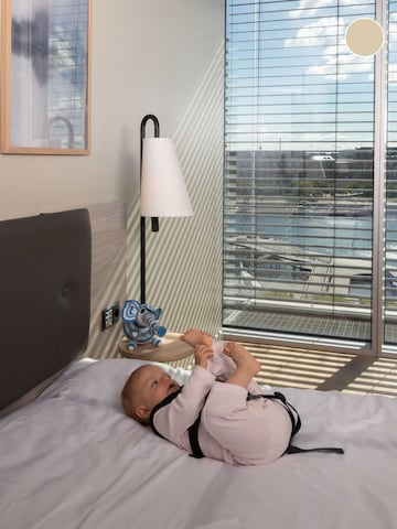 Crown Bubble Schlafweste in Beige