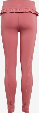 ADIDAS SPORTSWEAR - Skinny Calças de desporto 'Aeroready High-Rise' em rosa