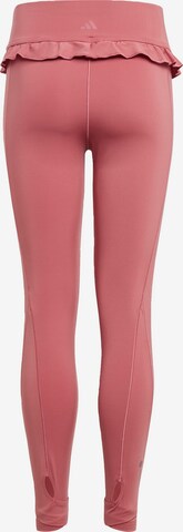 ADIDAS SPORTSWEAR Skinny Sports trousers 'Aeroready High-Rise' in Pink