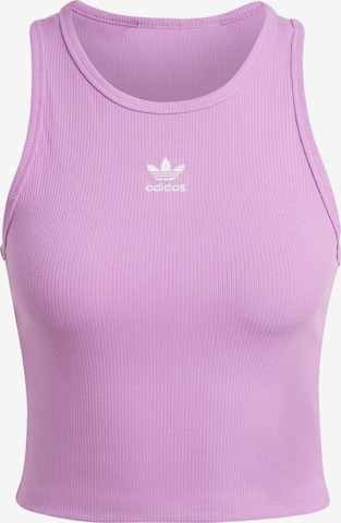 Top 'Essentials' di ADIDAS ORIGINALS in lilla: frontale