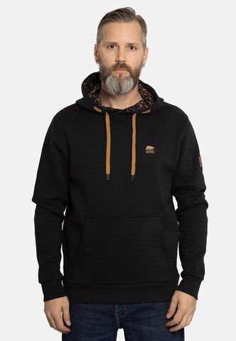 FORSBERG Sweatshirt in Schwarz: Vorderseite