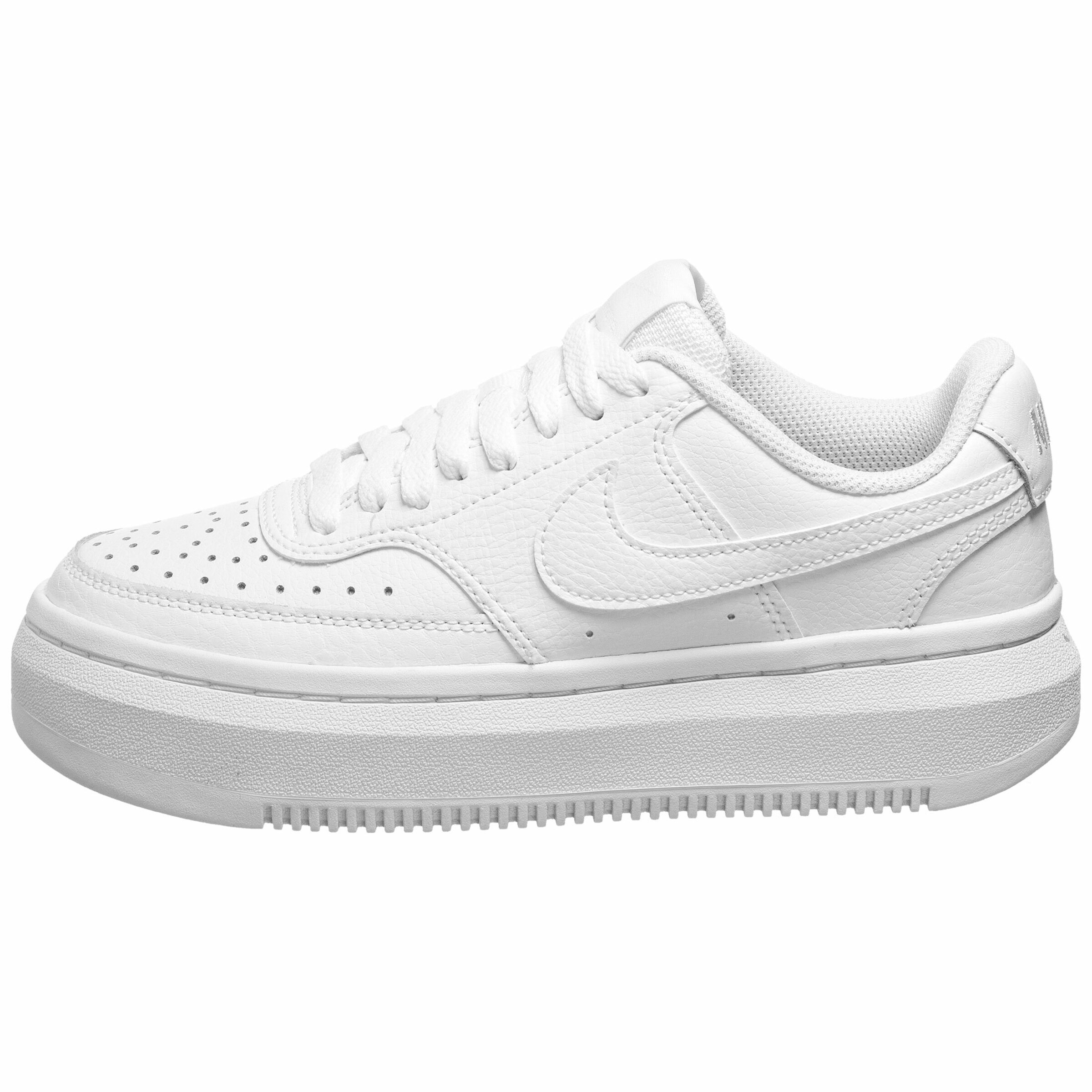 balta Nike Sportswear Sportbačiai be auliuko 'Court Vision Alta'