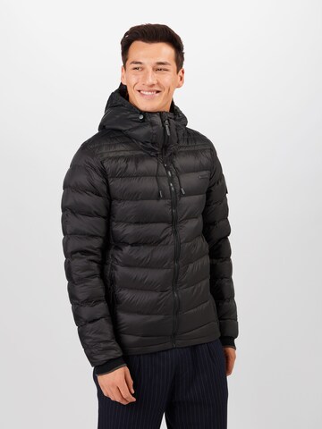 BRAVE SOUL Regular fit Winter jacket 'AVEREST' in Black: front