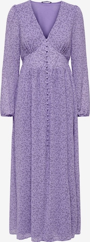 Only Maternity Shirt Dress 'AMANDA' in Purple: front