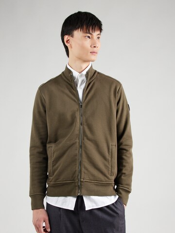 Polo Ralph Lauren Sweatvest in Groen: voorkant