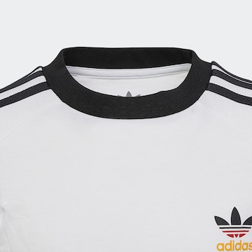 T-Shirt 'Adicolor 3-Stripes' ADIDAS ORIGINALS en blanc