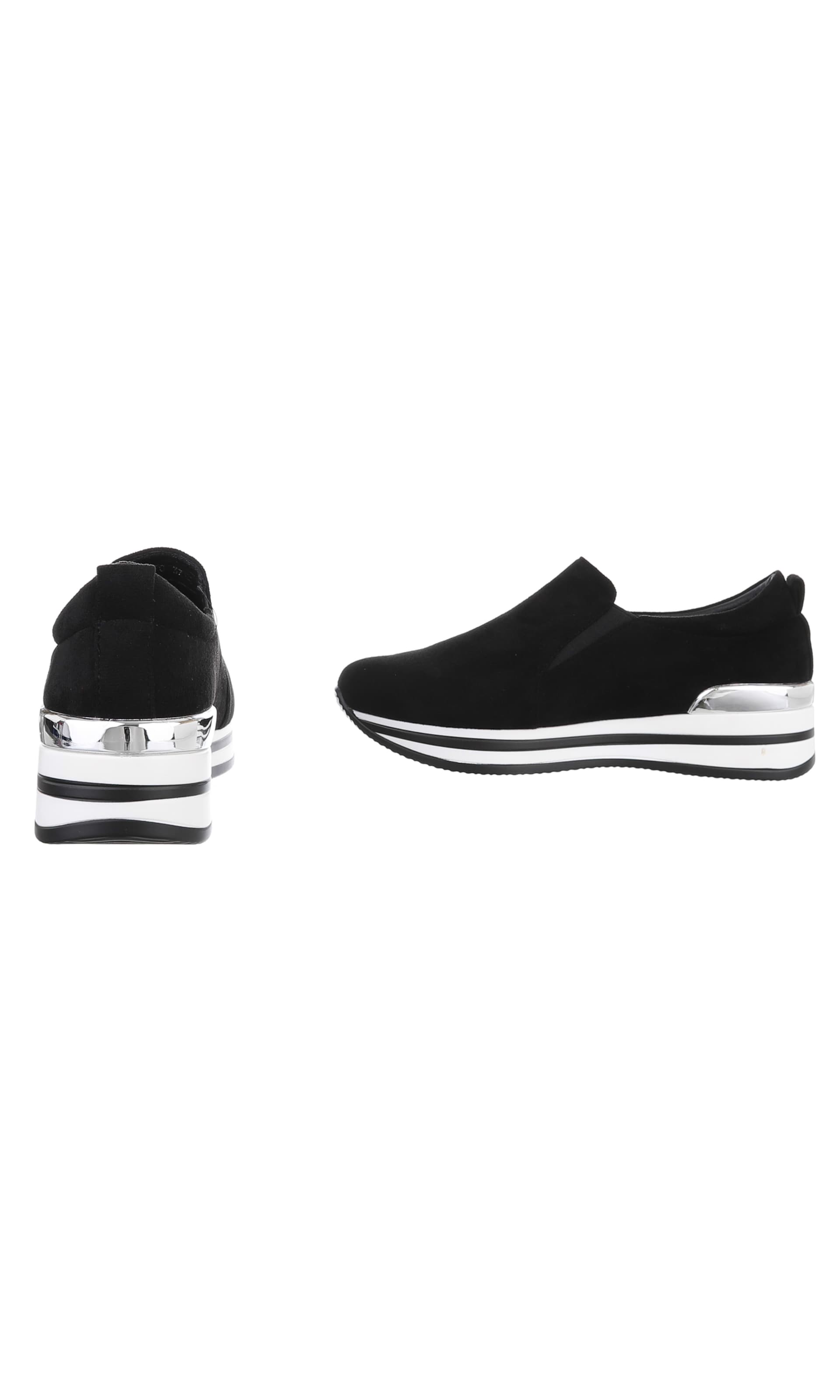 Ital-Design Slip On in Schwarz