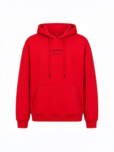MARSIORSTUDIO. Sweatshirt 'FALLEN' in M in Fire red, Item view