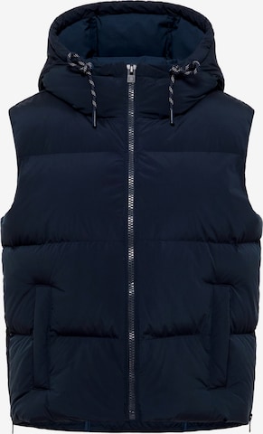 Elbsand Bodywarmer 'Tari' in Blauw: voorkant