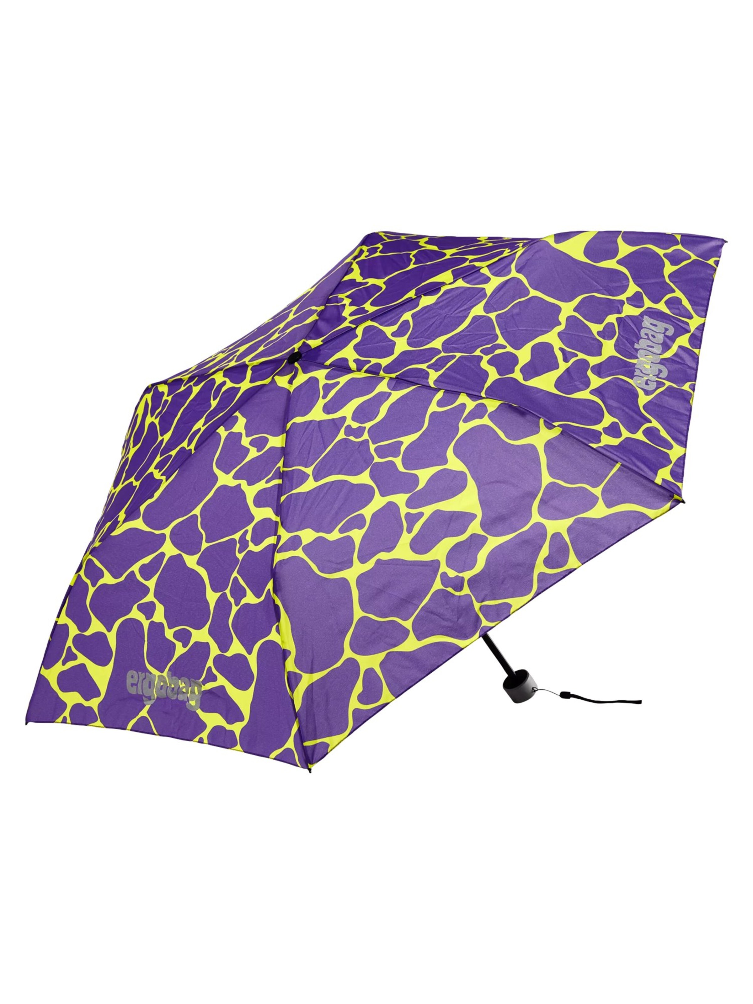 ergobag Umbrella 'Regenschirm Regenschirm' in Purple: front