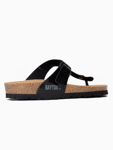 Bayton Teenslipper 'Mercure' in Zwart