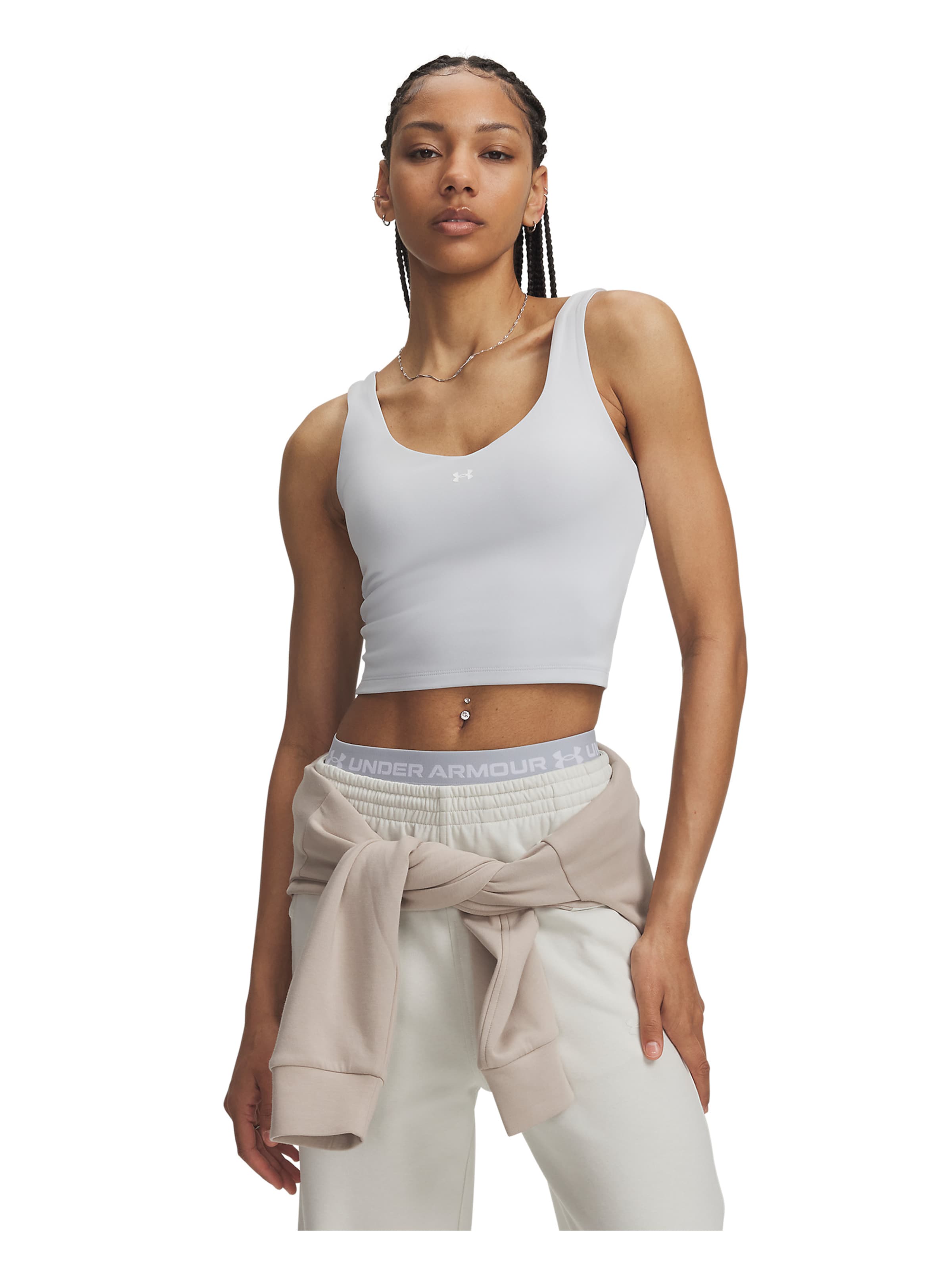 UNDER ARMOUR Sports top 'Motion' in Grey: front
