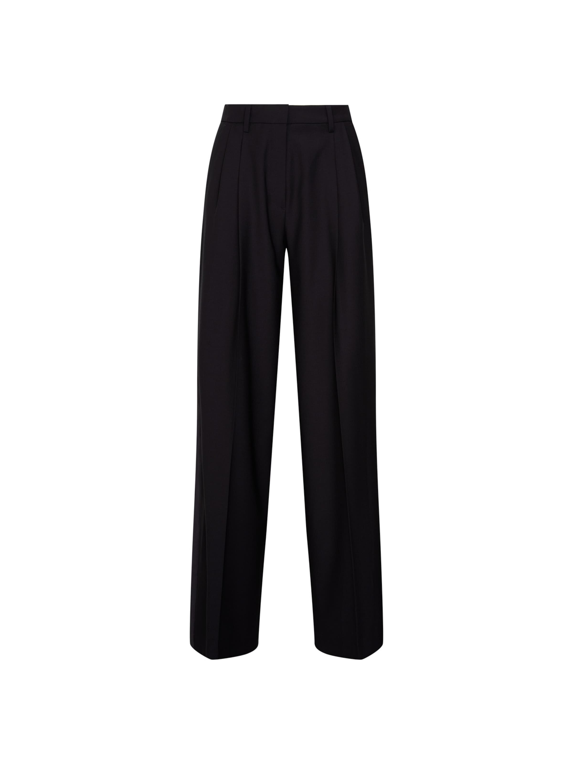 Regular Pantalon SEIDENSTICKER en noir : devant