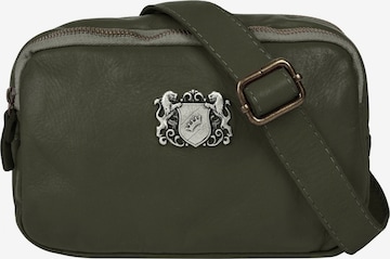 Samantha Look Crossbody Bag in Green: front