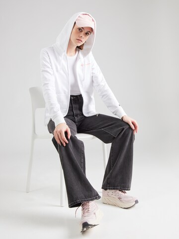 Champion Authentic Athletic Apparel - Sudadera con cremallera en blanco