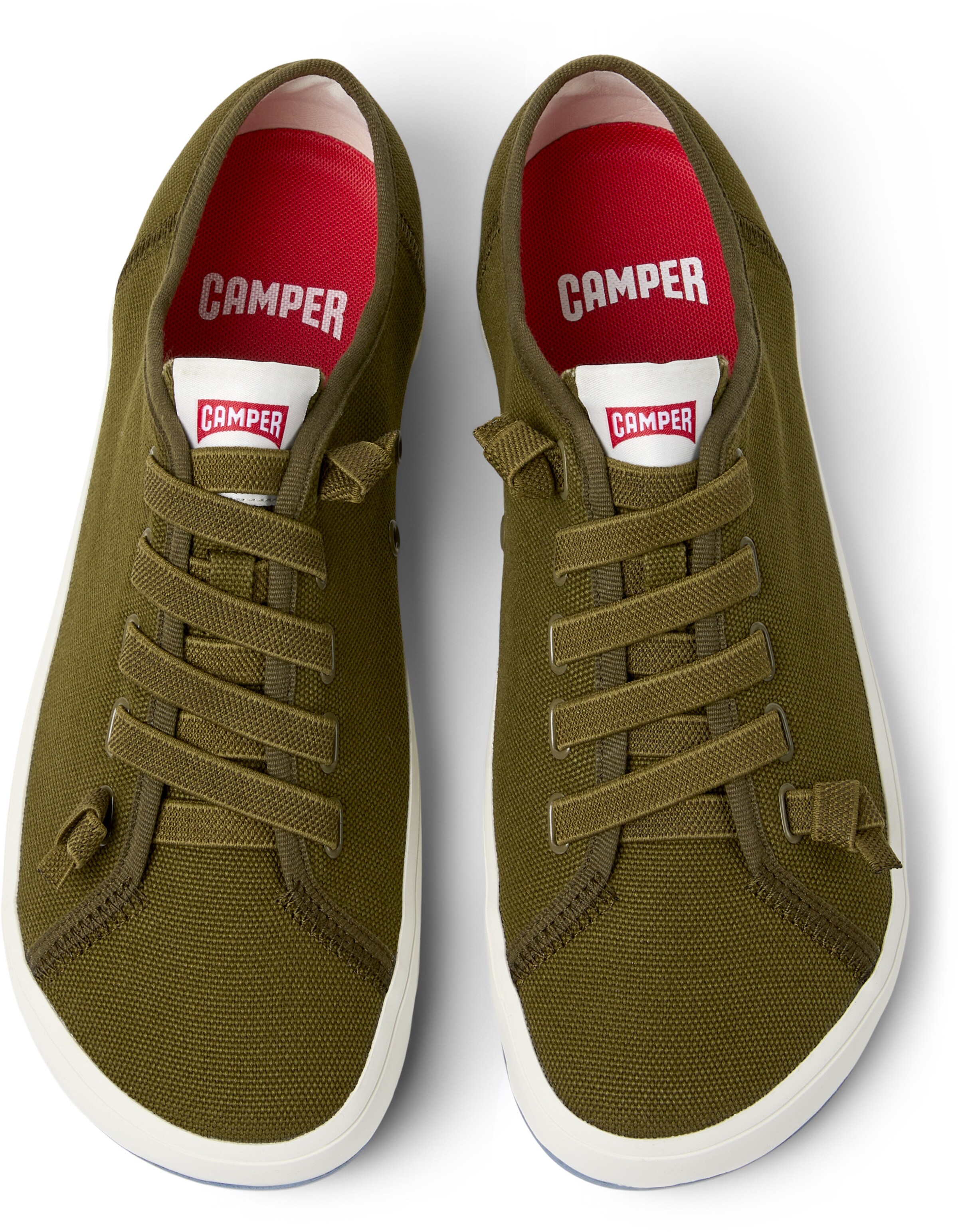 Baskets basses 'Peu Rambla II' CAMPER en vert