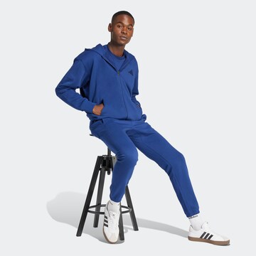 ADIDAS SPORTSWEAR Tapered Sporthose in Blau