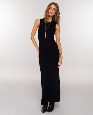 THE-ARE Dress in Black: front