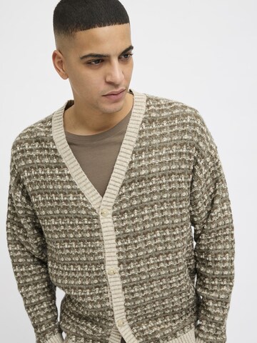 JACK & JONES Knit cardigan 'JPRBluparker' in Green