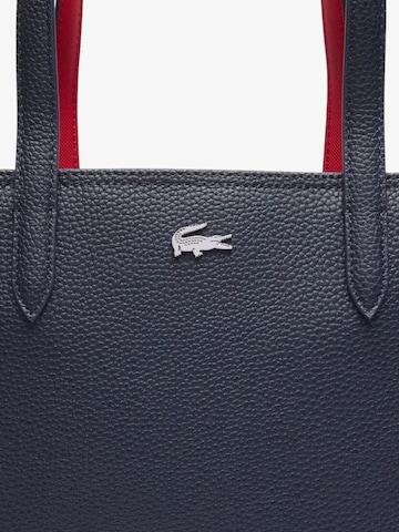 LACOSTE Torba shopper 'Lacoste Sac Cabas Anna Marine 166 Rouge 240' w kolorze niebieski